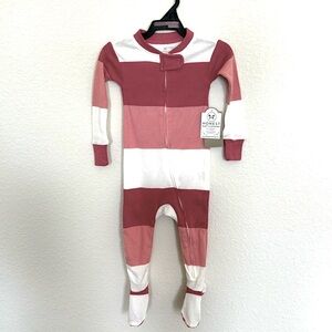 Honest baby girl zip up onsie sleep-n-play